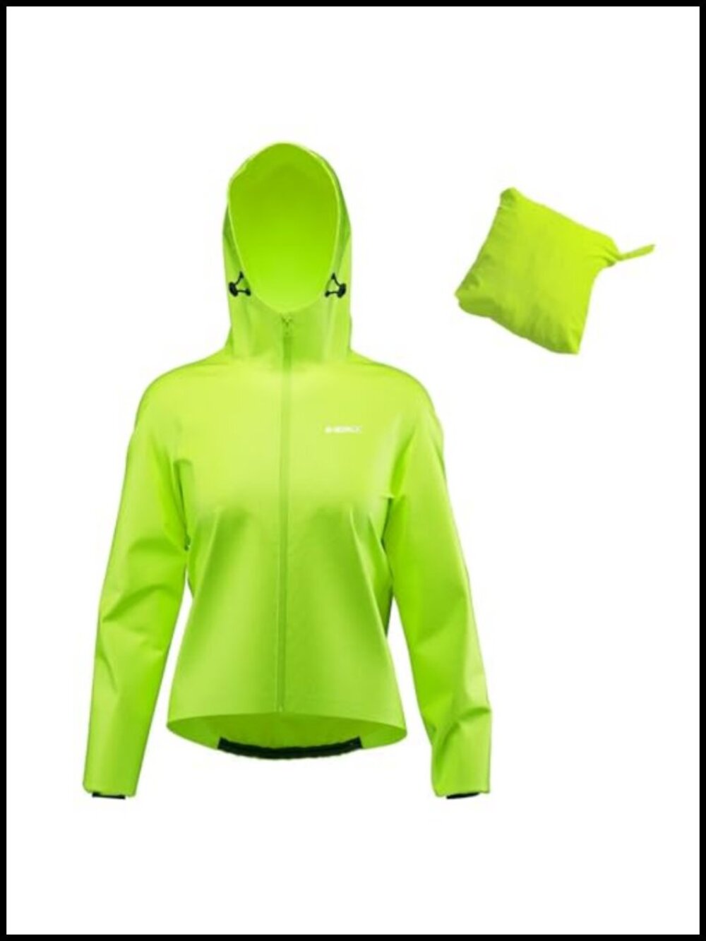 INBIKE Womens Cycling Rain Jacket Waterproof Windbreaker Lightweight Packable